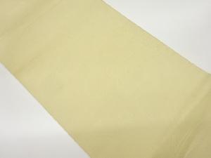 紗 芝模様織出し開き名古屋帯（額縁仕立て）